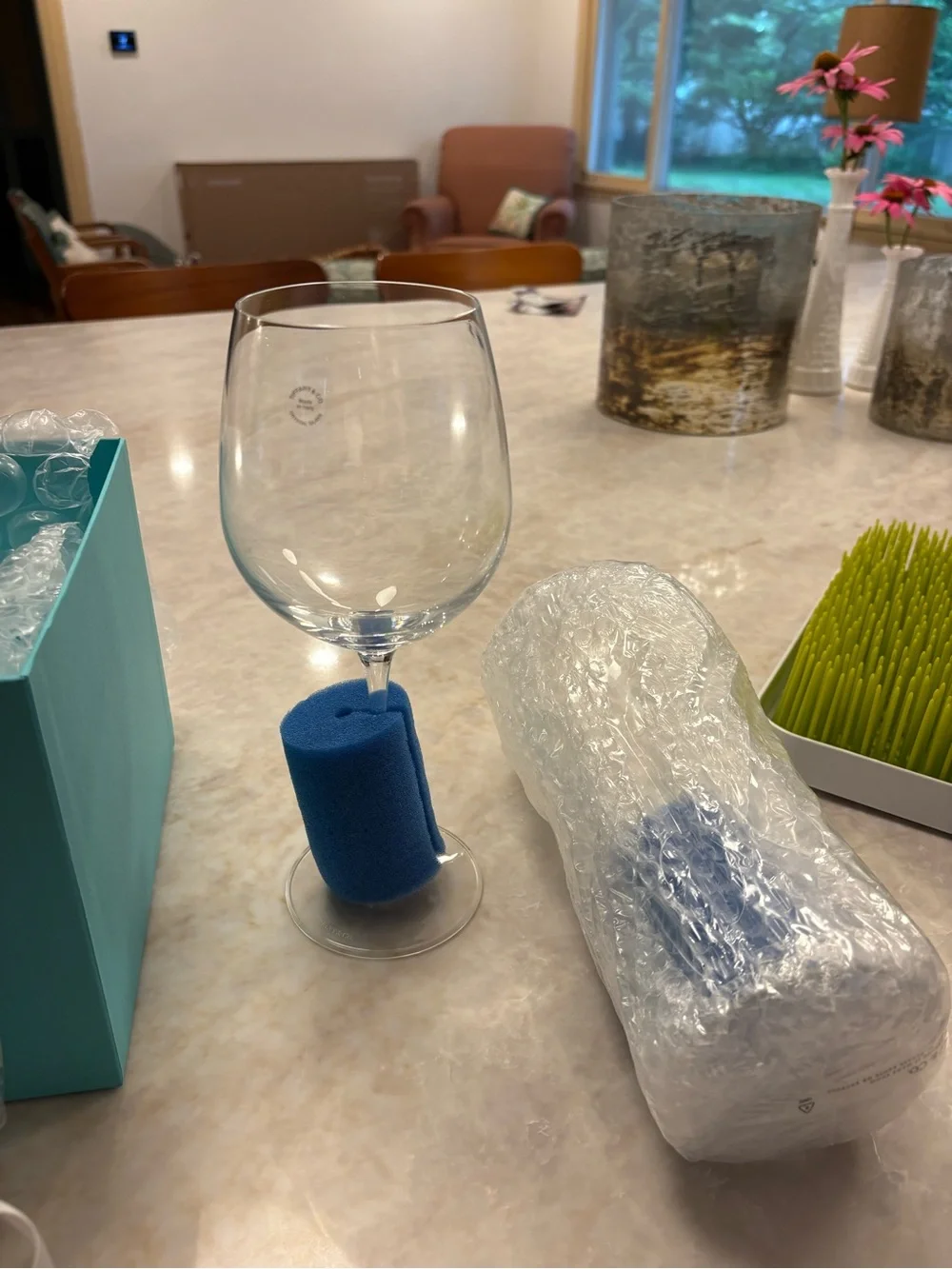 Tiffany & Co. Set of 2 wine glasses New In Box